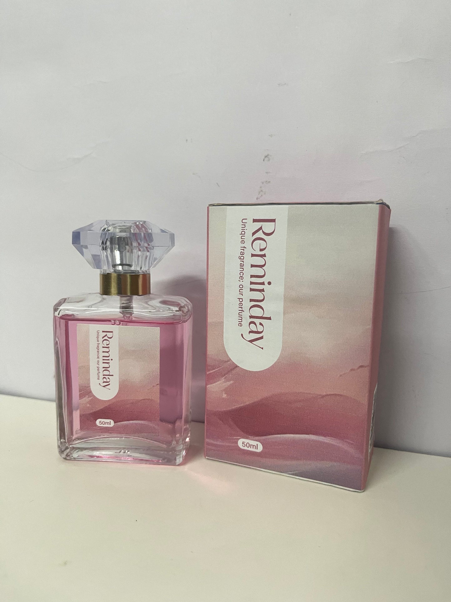 [Reminday Perfumes]——Reminday Pink Mist Rose Eau de Parfum - Long-Lasting Sweet Floral Fruity Fragrance