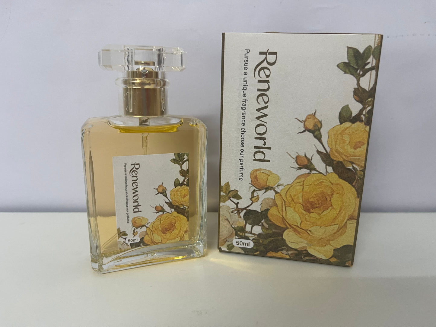Reneworld Golden Marigold Floral Perfume Elegant & Gentle Atmosphere Fragrance