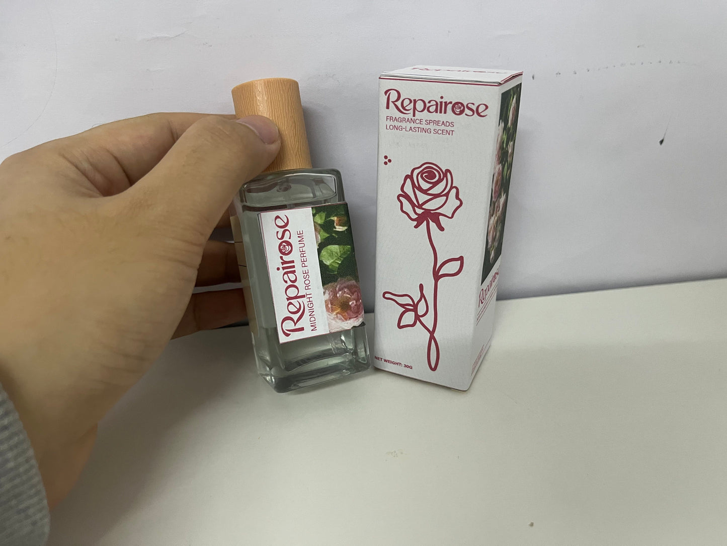 Repairose Midnight Rose Perfume —— Floral Fragrance with Long-Lasting Charm