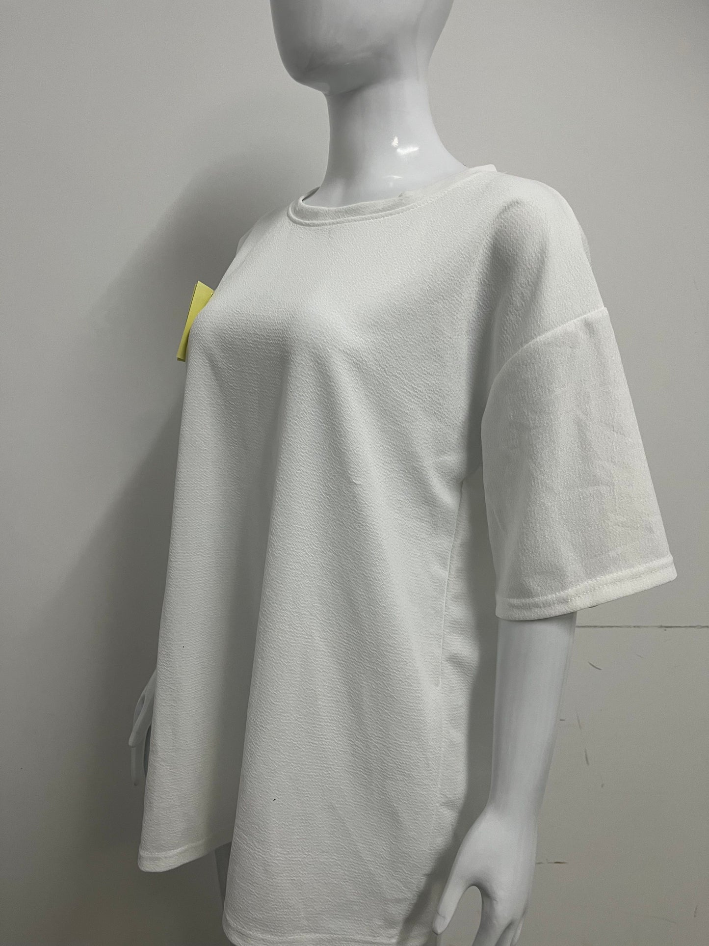 【Researchic Textured Oversized T-Shirt】—— Effortless Comfort & Minimalist Style