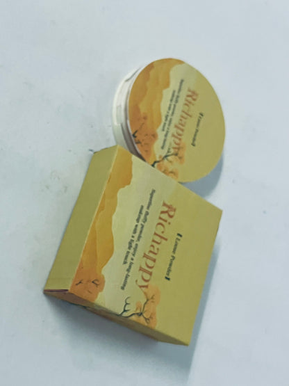 Richappy Loose Setting Powder, Long-Lasting Oil Control, Ultra-Fine & Non-Caking, Natural Matte Finishing Powder