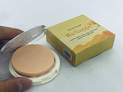 Richappy Loose Setting Powder, Long-Lasting Oil Control, Ultra-Fine & Non-Caking, Natural Matte Finishing Powder
