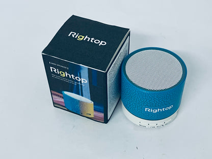 Rightop Loud speakers Mini Portable Bluetooth Speaker,Bluetooth Speakers Support USB, Aux Play for Outdoor, Indoor, Travel, Beach, Camping