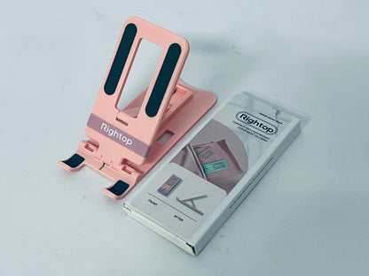 Rightop Mounts for smartphones Supports Adjustable Sturdy Holders Portable Cell Phone Stands for Office Bedroom Dorm Use