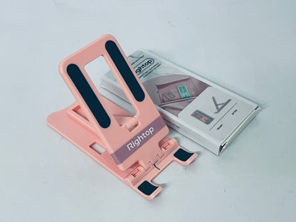 Rightop Mounts for smartphones Supports Adjustable Sturdy Holders Portable Cell Phone Stands for Office Bedroom Dorm Use