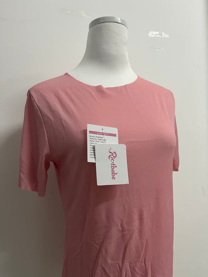 Riotbabe Cotton Basic T Shirts for Women,Crew Neck Short Sleeve Summer Shirts,Solid Loose Fit Tshirt, Plain Workout Tops, Undershirts