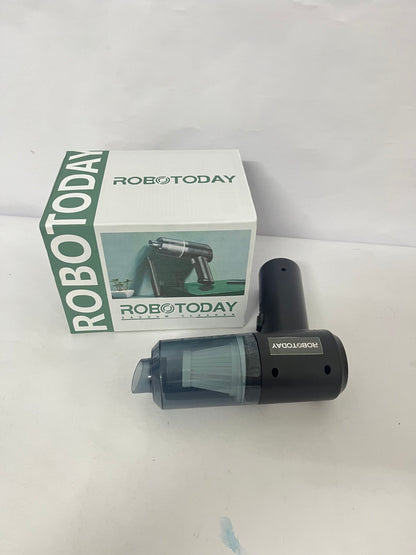 ROBOTODAY Electric vacuum cleaners High Power|3 in 1 Portable Cordless Handheld Vacuum|15000PA Brushless Motor|Super Suction Mini Electric vacuum cleaners with Super Endurance for Car and Home
