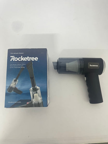 Rocketree Electric Compressed Air Duster & Vacuum 2 in 1, Dust Air Blower for Electronics Computers PC Keyboard Handheld Cordless Vacuum Cleaner - 3 Gear 50000RPM 6000mAh Rechargeable with Display