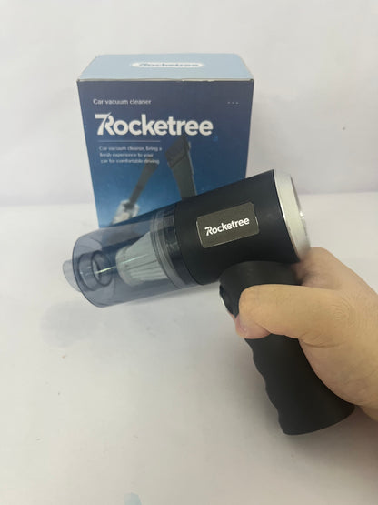 Rocketree Electric Compressed Air Duster & Vacuum 2 in 1, Dust Air Blower for Electronics Computers PC Keyboard Handheld Cordless Vacuum Cleaner - 3 Gear 50000RPM 6000mAh Rechargeable with Display