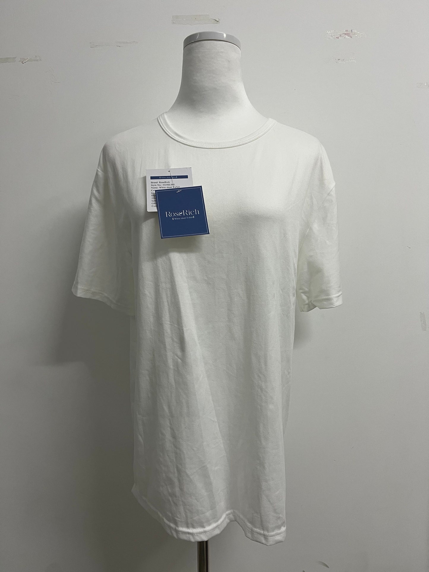 RoseRich Cotton Blend Short Sleeve Tees, Moisture Wicking, Odor Protection