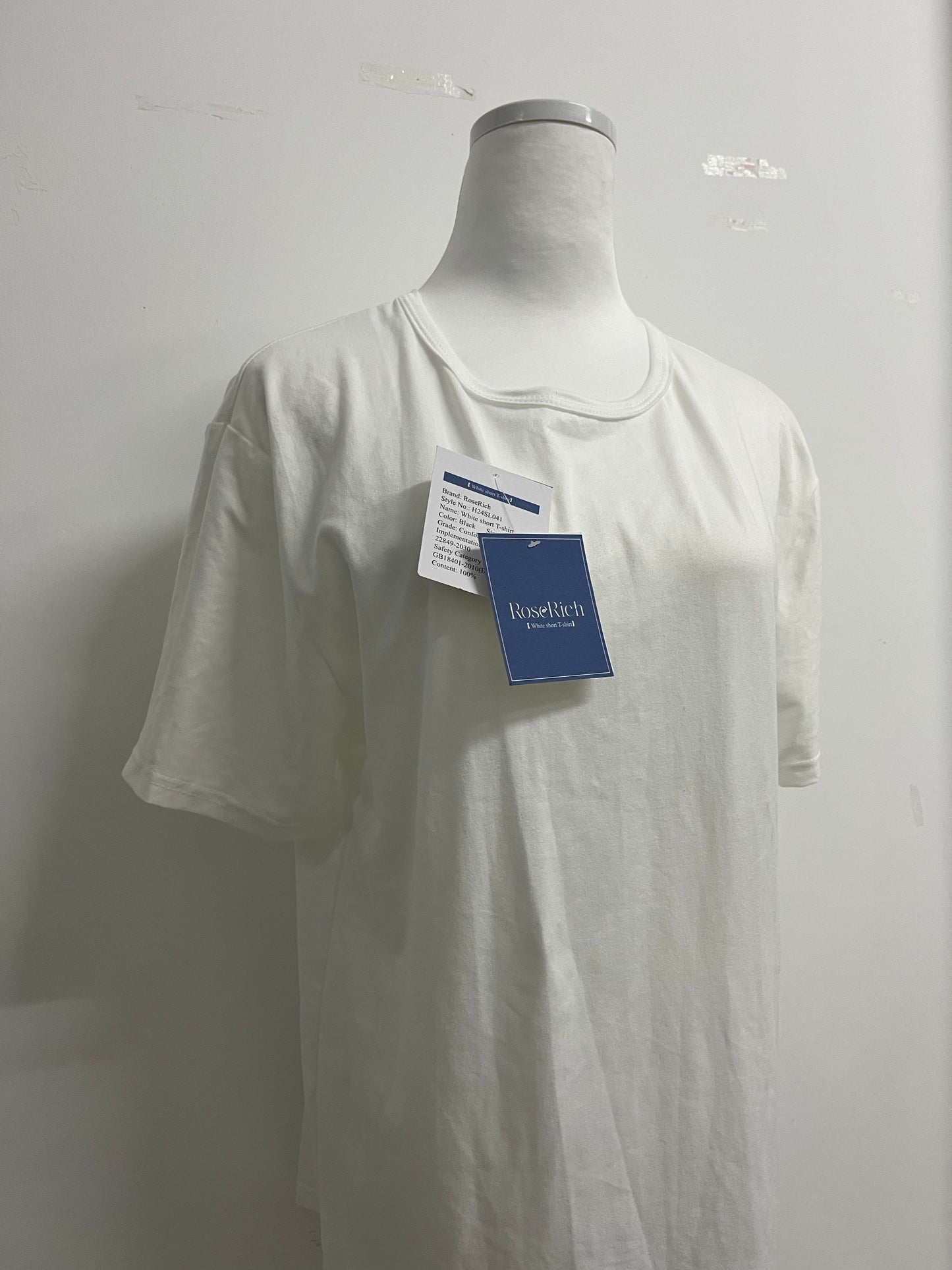 RoseRich Cotton Blend Short Sleeve Tees, Moisture Wicking, Odor Protection