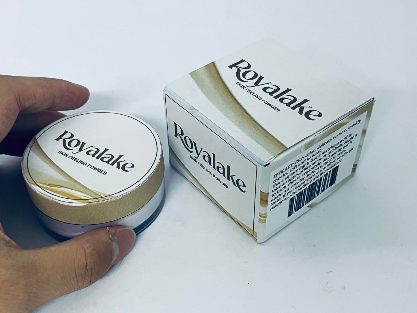 Royalake Setting Powder, Face Makeup, Matte Loose Powder, Hypoallergenic, Cruelty Free