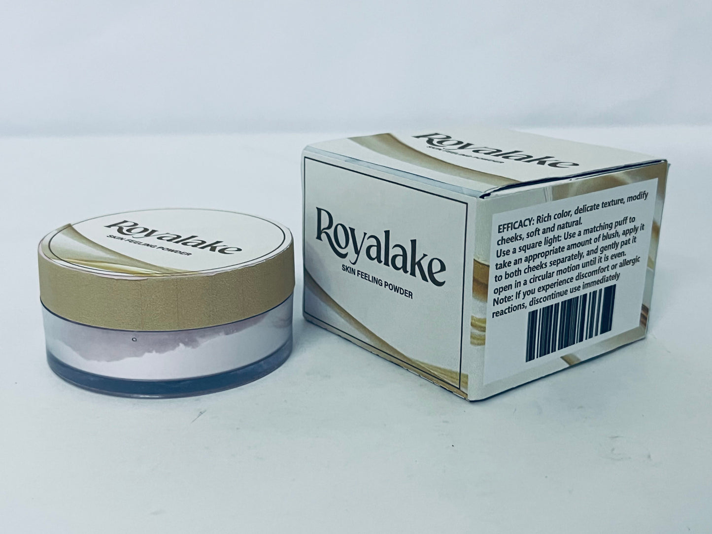 Royalake Setting Powder, Face Makeup, Matte Loose Powder, Hypoallergenic, Cruelty Free
