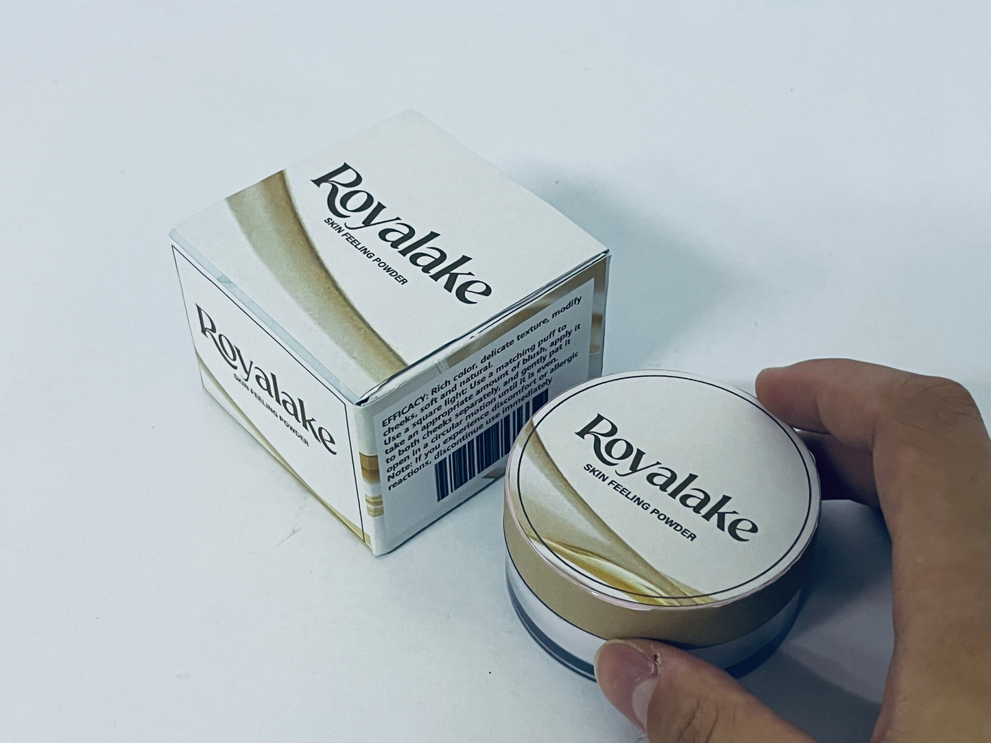 Royalake Setting Powder, Face Makeup, Matte Loose Powder, Hypoallergenic, Cruelty Free