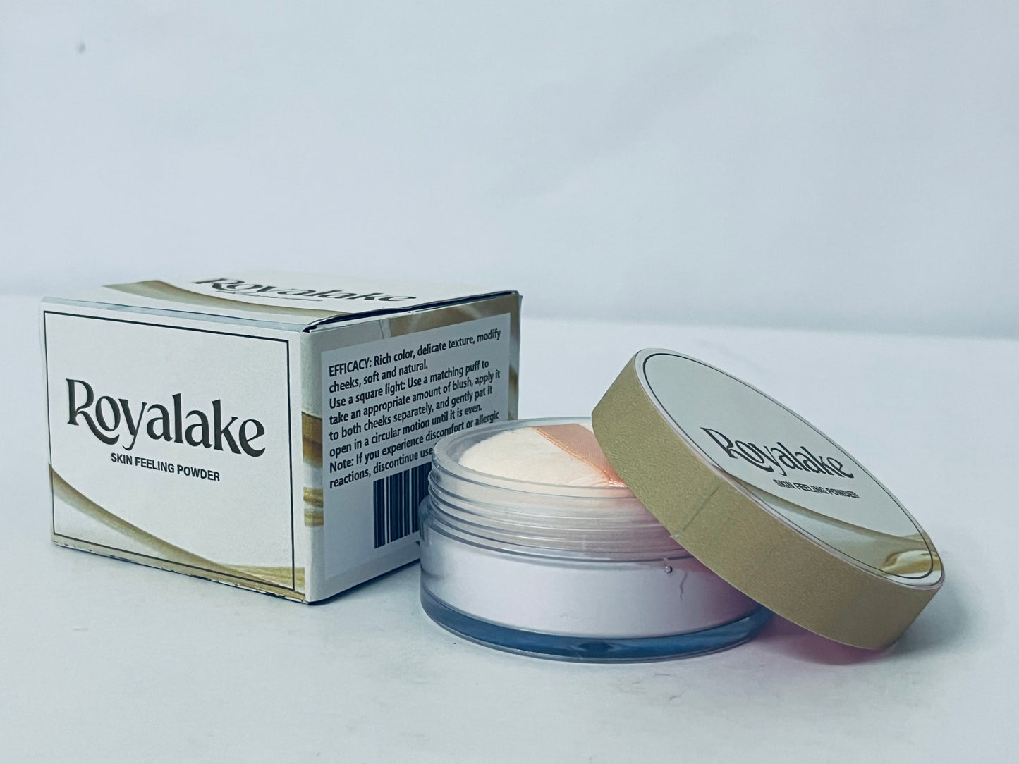 Royalake Setting Powder, Face Makeup, Matte Loose Powder, Hypoallergenic, Cruelty Free