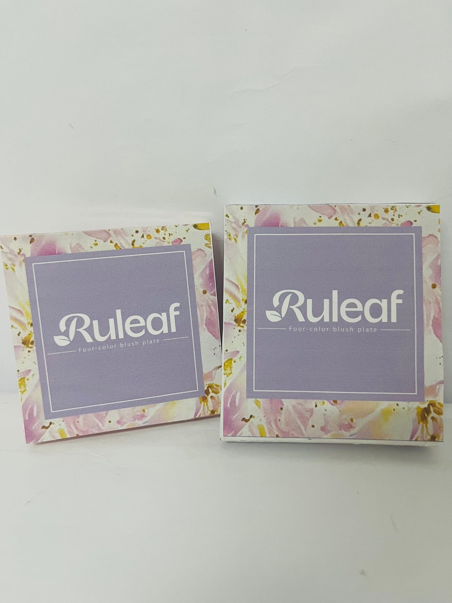 Ruleaf Blusher Cheek Candy Berry | 4 Blendable Shades in Lightweight Smooth Powder | Vegan | Blush