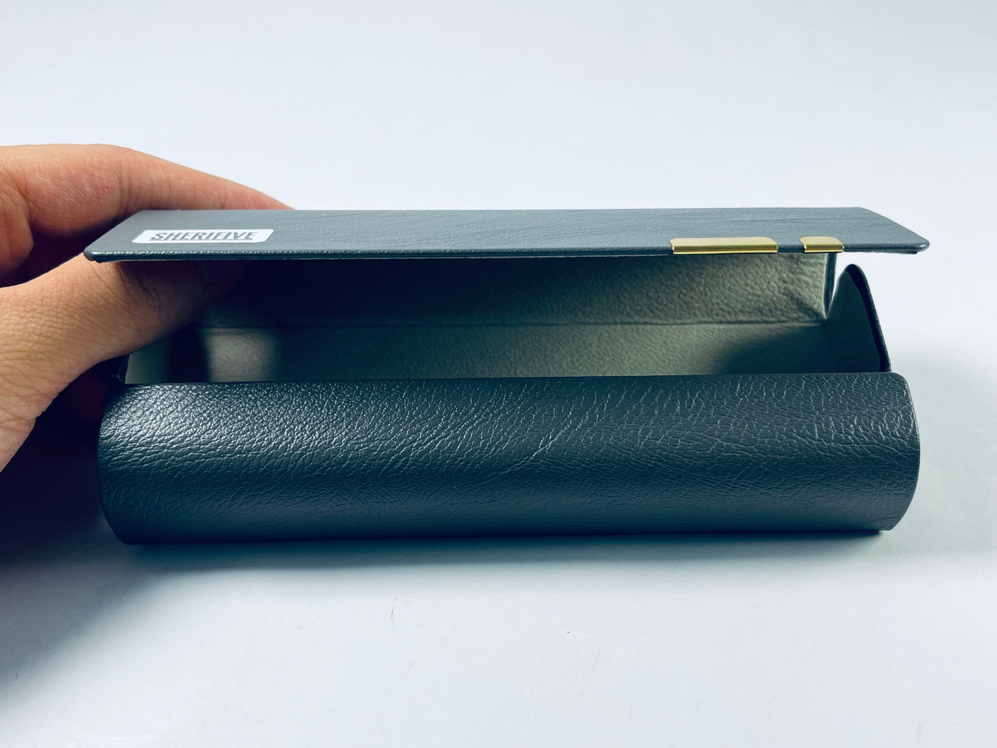 SHERIFIVE Glasses Case for Men Women,Glasses Case Hard Shell Spectacle Cases,Hard Glasses Case for Men Women Travel Study Work