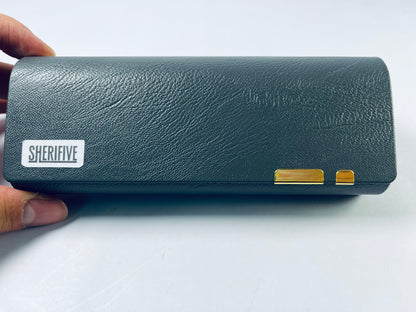 SHERIFIVE Glasses Case for Men Women,Glasses Case Hard Shell Spectacle Cases,Hard Glasses Case for Men Women Travel Study Work