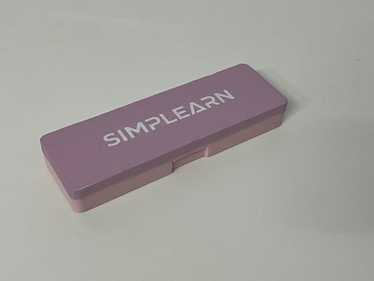 [SIMPLEARN Boxes for pens]——Contrast Color Magnetic Pen Case - Minimalist Portable Stationery Organizer