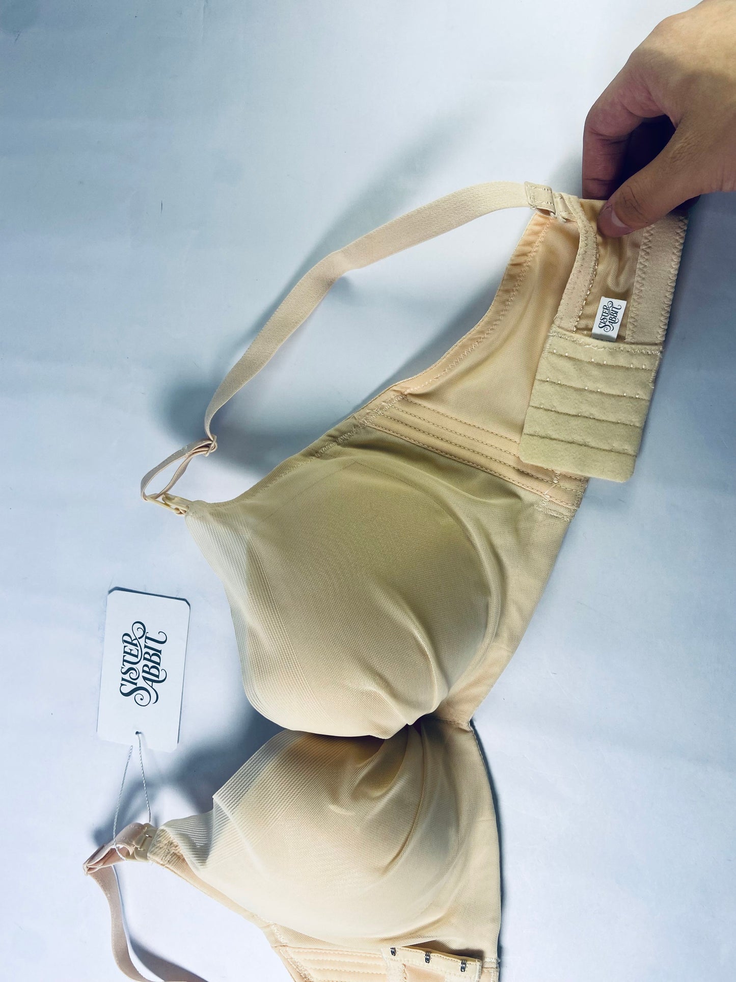 SISTER ABBIT Soft Comfortable Underwire Bras Comfortable Breathable Gathering Bra Underwear Side Full Womens