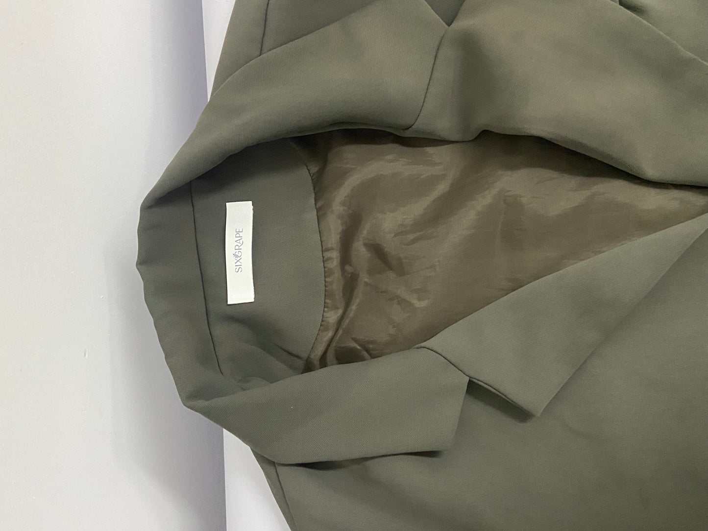 SIXGRAPE over coats Elegant, Commuter-Style, Versatile Suit, Fashionable, ple, Loose-Fitting Jacket, Two-Button Multi-Color top