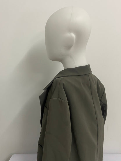 SIXGRAPE over coats Elegant, Commuter-Style, Versatile Suit, Fashionable, ple, Loose-Fitting Jacket, Two-Button Multi-Color top