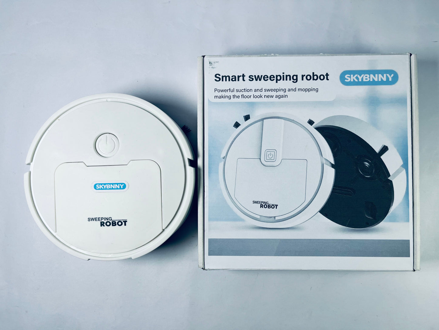 SKYBNNY 2 in 1 Intelligent Robot Vacuum Cleaner Sweeping & Mopping Robotic Vacuums Strong Suction Automatic Floor Cleaner
