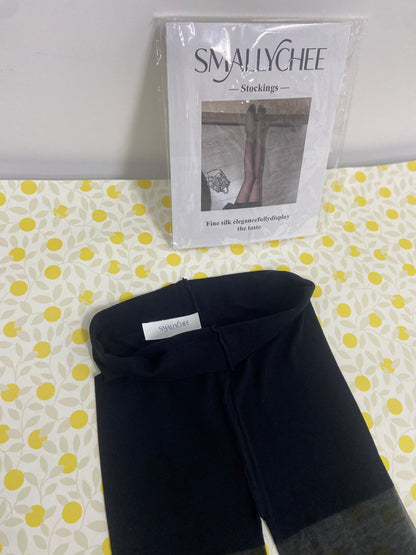 SMALLYCHEE Women's Black Sheer Stockings Sexy