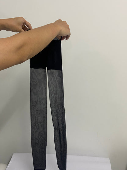 SMALLYCHEE Women's Black Sheer Stockings Sexy