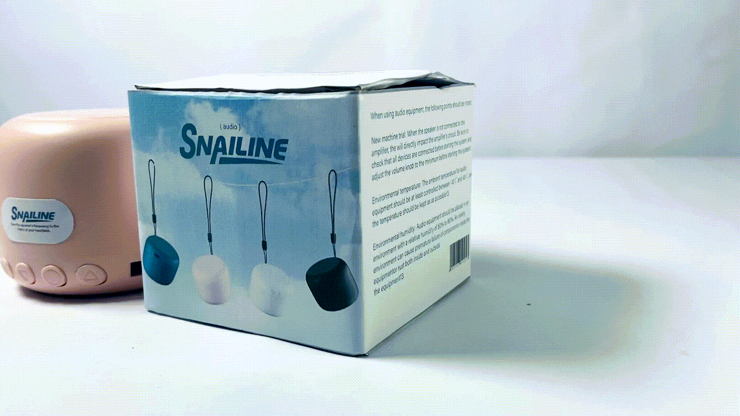 SNAILINE Portable Bluetooth Speakers, IPX7 Waterproof Wireless Speaker with 24W Loud Stereo Sound, Deep Bass, Bluetooth 5.3, RGB Lights, Dual Pairing, 30H Playtime for Home, Outdoor, Party