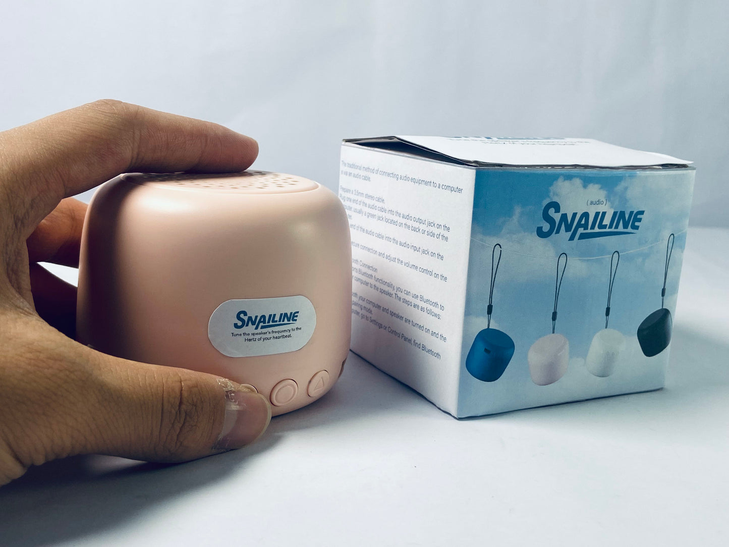 SNAILINE Portable Bluetooth Speakers, IPX7 Waterproof Wireless Speaker with 24W Loud Stereo Sound, Deep Bass, Bluetooth 5.3, RGB Lights, Dual Pairing, 30H Playtime for Home, Outdoor, Party