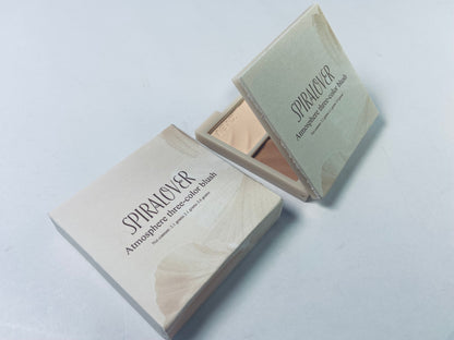SPIRALOVER Trio Blush,Long-lasting All-Day Face Enhancing Makeup Color