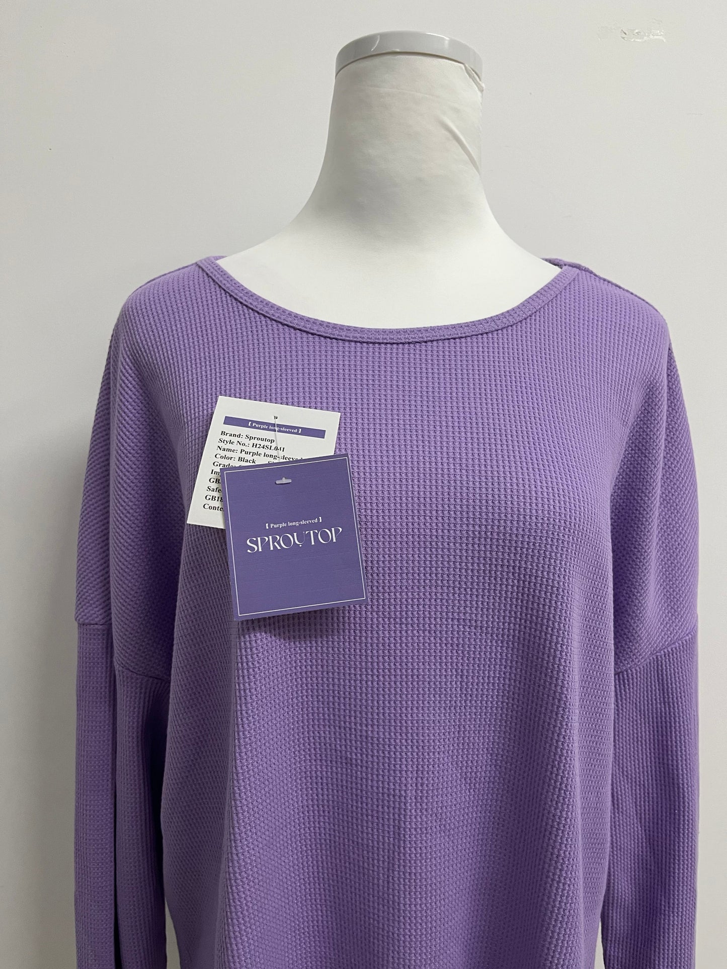 SPROUTOP Women's Crewneck Soft Sweaters Pullover Sweater