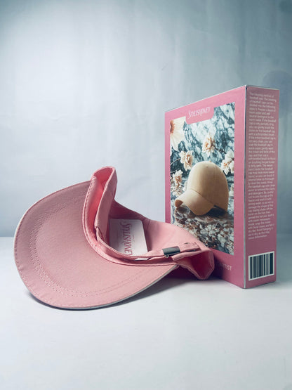 STYLISHONEY Hats Baseball Cap Men Women - Classic Adjustable Plain Hat,Pink