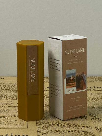 SUNFLAME Lipsticks Creme Dry Rose 8 Colors Moisturizing Lipstick Lip Glow Nourishing Essence Hydrating Lip Care-Dry Rose