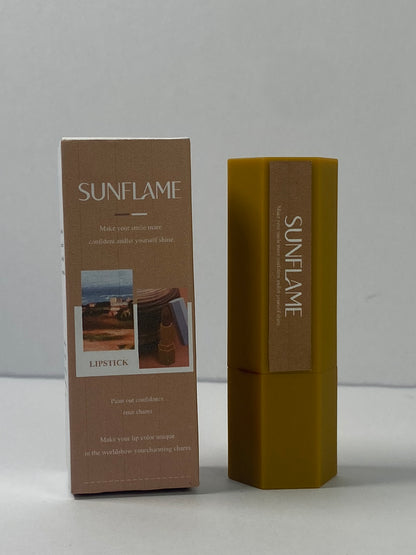 SUNFLAME Lipsticks Creme Dry Rose 8 Colors Moisturizing Lipstick Lip Glow Nourishing Essence Hydrating Lip Care-Dry Rose