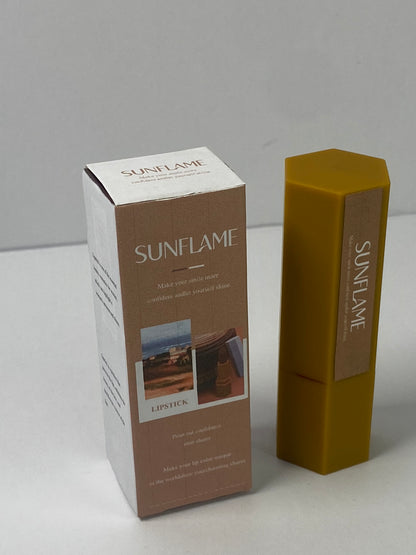 SUNFLAME Lipsticks Creme Dry Rose 8 Colors Moisturizing Lipstick Lip Glow Nourishing Essence Hydrating Lip Care-Dry Rose