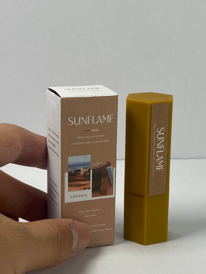 SUNFLAME Lipsticks Creme Dry Rose 8 Colors Moisturizing Lipstick Lip Glow Nourishing Essence Hydrating Lip Care-Dry Rose