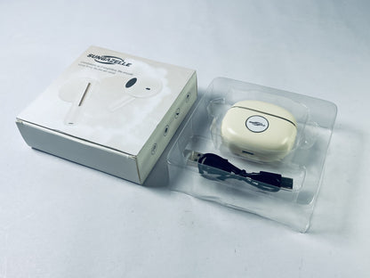 SUNGAZELLE Wireless Earbuds, Crystal-Clear Audio,Noise-Cancelling, Immersive Sound.For Android iOS Cell Phone Laptop, Lightweight in-Ear Fit Earphones.