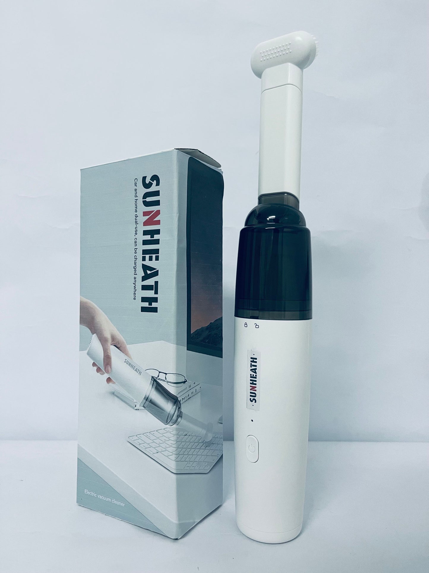 SUNHEATH Cordless Handheld Car Vacuum Cleaner, Cordless Handheld Dual Function Vacuum and Blower, Powerful Portable Dust Buster for Home, Car