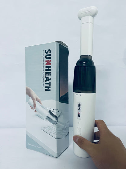 SUNHEATH Cordless Handheld Car Vacuum Cleaner, Cordless Handheld Dual Function Vacuum and Blower, Powerful Portable Dust Buster for Home, Car
