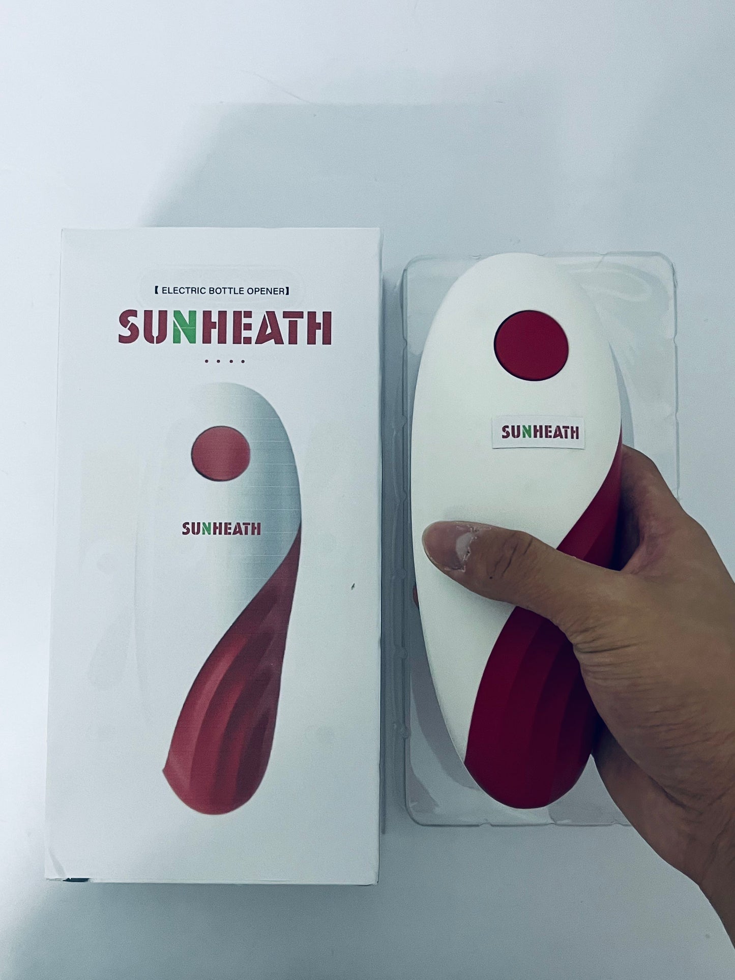SUNHEATH Smart Electric Can Opener - Automatic Kitchen Can/Bottle Opener