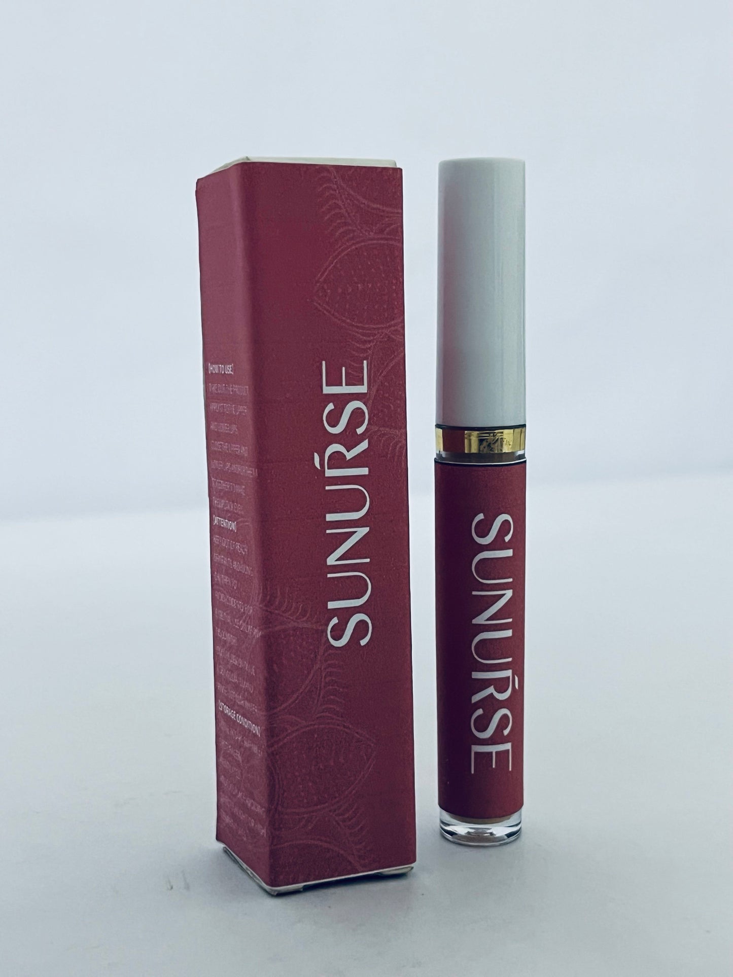 SUNUŔSE Hydrating Lip Gloss and Tinted Lip Oil Hybrid with Hyaluronic Acid & Jojoba Oil for Non-Sticky, Ultra-Shiny, Plump & Soft Lips - Everyday Makeup Essential - Push
