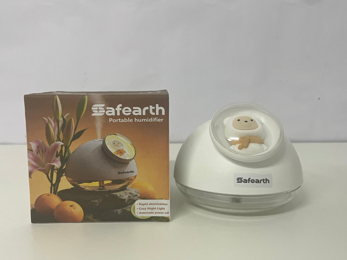 【Safearth Portable Humidifier】—— Cute & Cozy Companion for Hydration & Ambiance