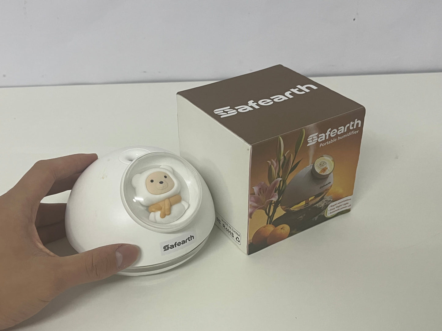 【Safearth Portable Humidifier】—— Cute & Cozy Companion for Hydration & Ambiance
