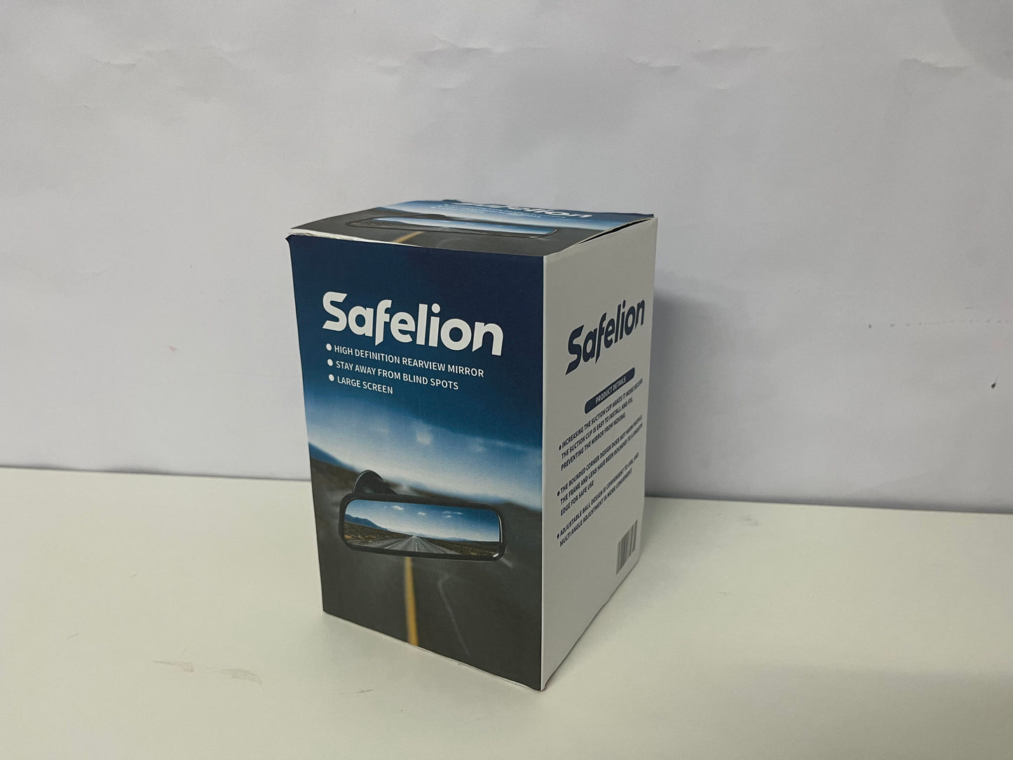 Safelion High-Definition Large-View Car Rearview Mirror Stay Away from Blind Spots A Practical Auxiliary Tool for Driving Safety