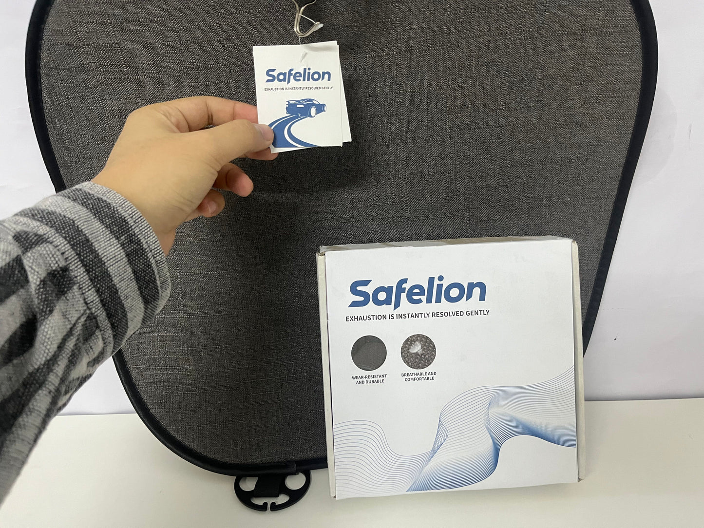 Safelion Car Single Seat Cushion Breathable & Wear-Resistant A Comfortable Protection Item for Car Seats