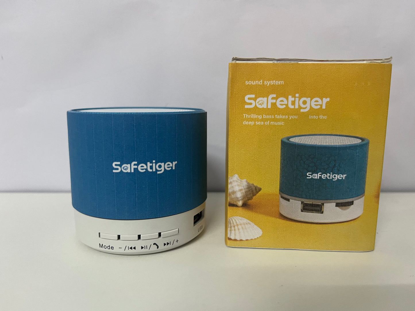 [Safetiger Personal stereos]-Portable Bluetooth Speaker - Mini Subwoofer Outdoor Audio Device