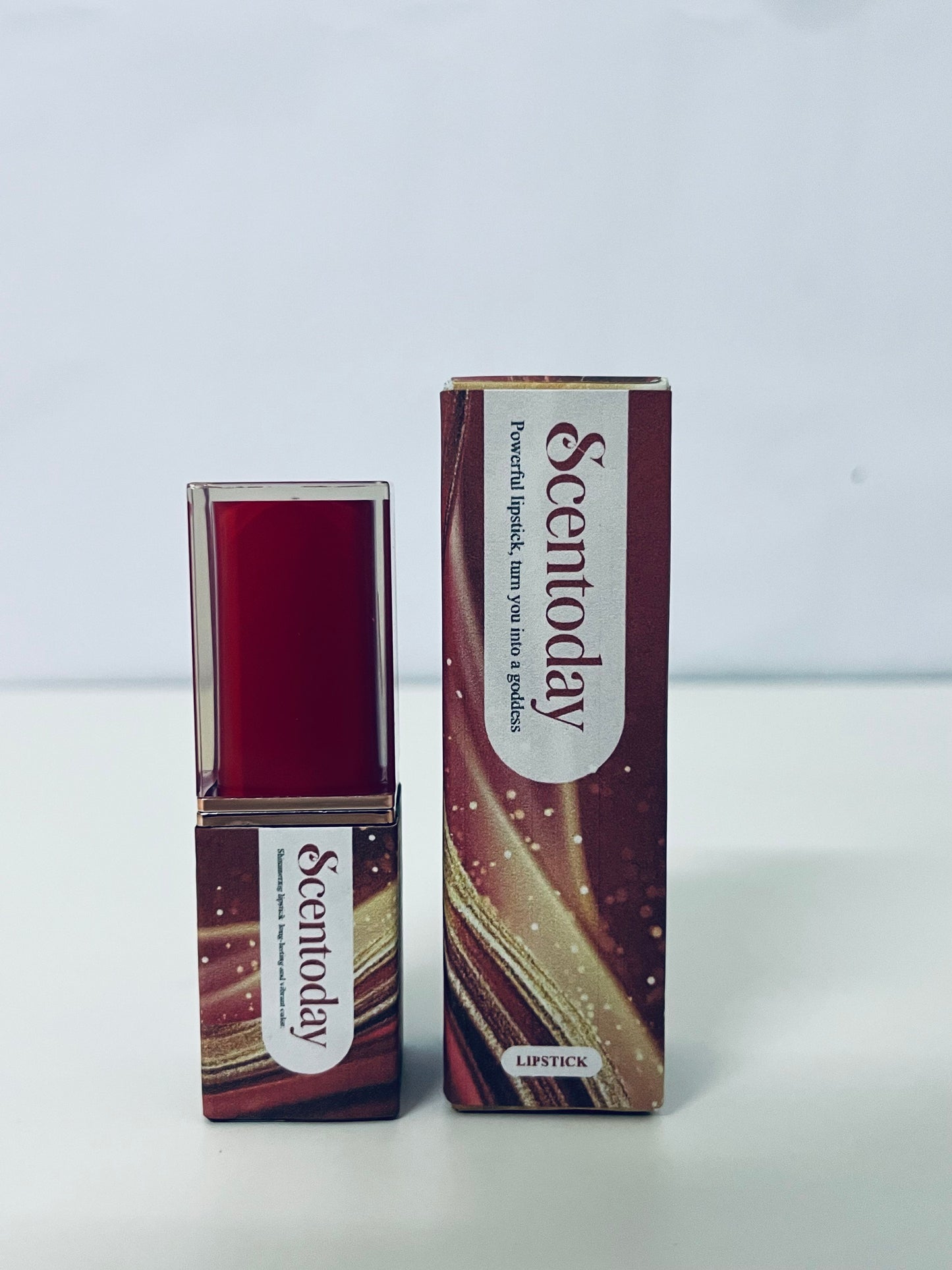 Scentoday Color-Changing Lipstick Orange Tone Brightening Moisturizing & Lip Care A Versatile Tool for Daily Makeup