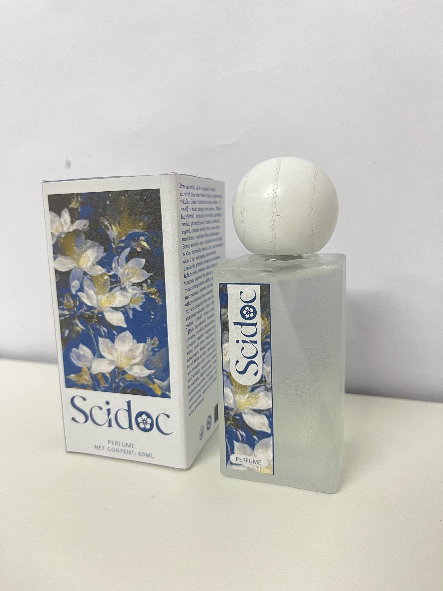 Scidoc White Flower Limited Eau de Toilette: A Fresh & Calming Natural Scent